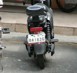 AI兩輪電動車摩托車號牌識別算法