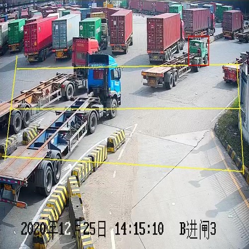 港口大貨車進(jìn)出口安全管控AI智能抓拍預(yù)警系統(tǒng)